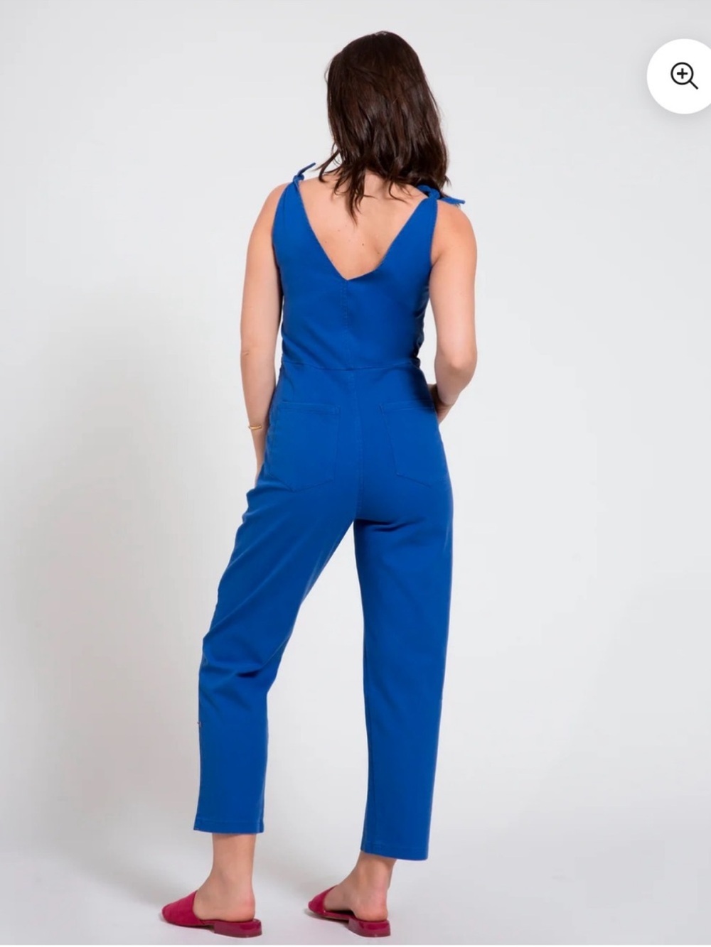 Loup Jumpsuit Slate Coveralls in Royal Blue - Picture 2 of 6